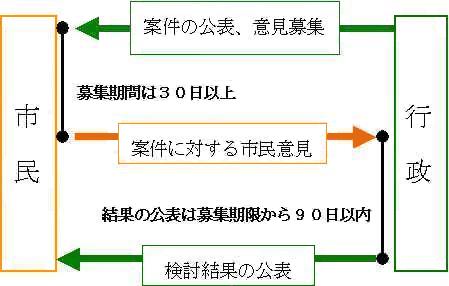 パブリックコメント手続 パブリックコメント手続