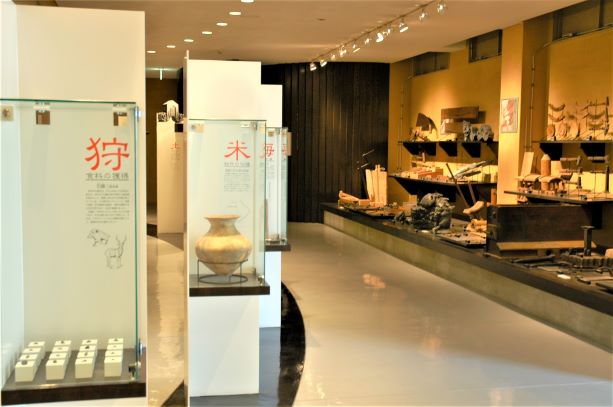 シンボル展示「生業の歴史」	