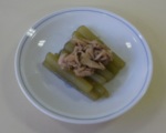 めんつゆを使った簡単ふきの煮付け