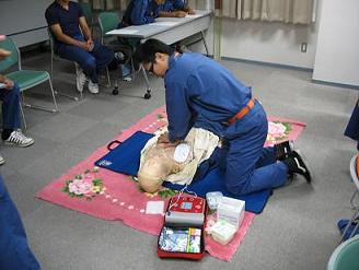 AED講習会の写真