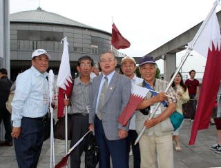 知多市カタール市民友情応援団の写真２