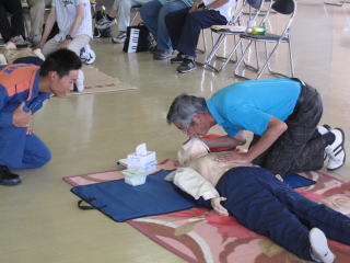 AED・包帯法訓練