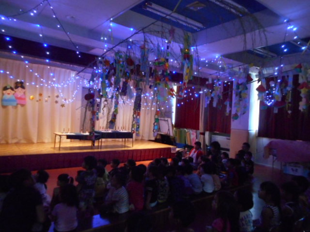 七夕　集会の様子