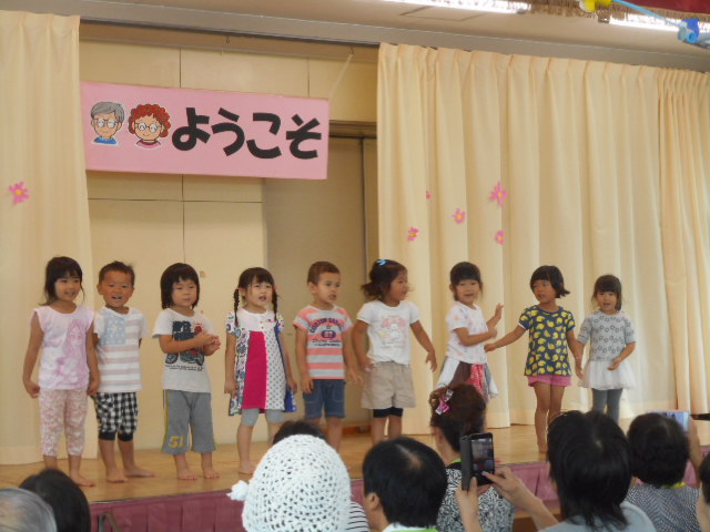 うさぎ発表風景