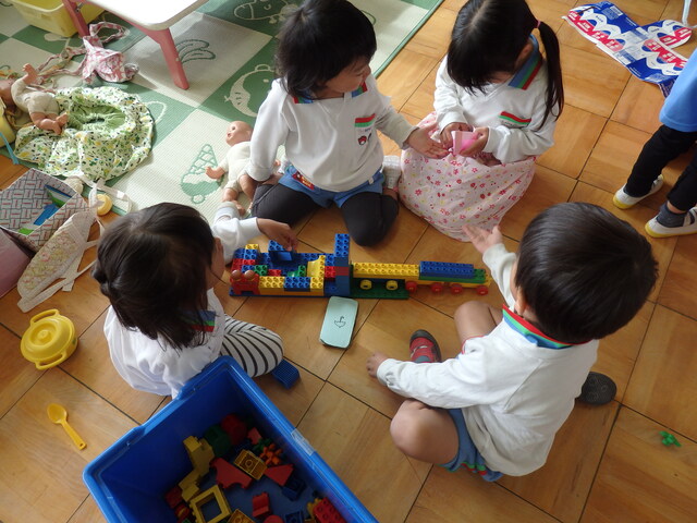 年少児のお部屋遊び