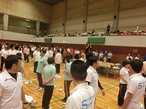 愛知大会実技の様子
