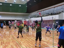 レク・インディアカ試合の様子