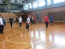 交流会プレーの様子