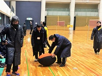 ヘルスバレーボールの様子