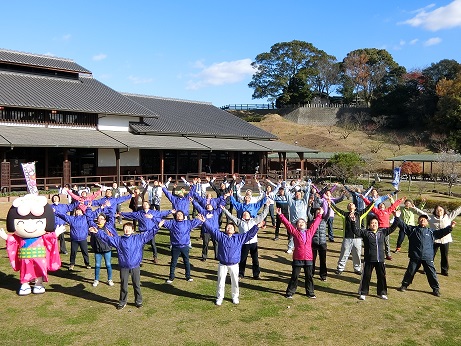 健康と人の絆つくり隊の活動の様子
