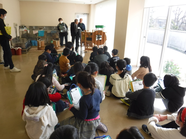 千鳥小学校社会科見学