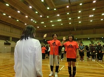ミニテニス大会の様子