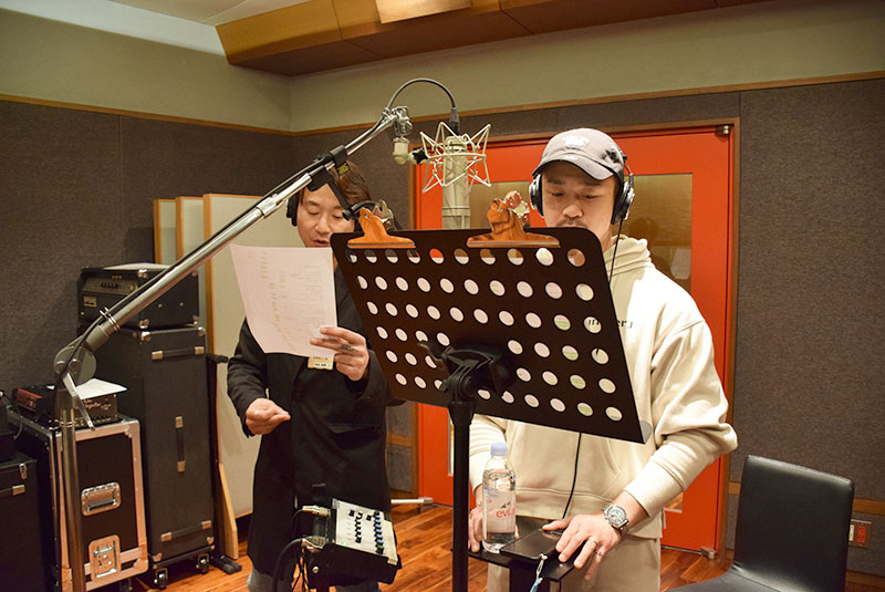 「STAY DREAM」のレコーディングの様子
