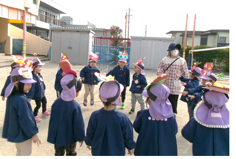幼児豆まき体操