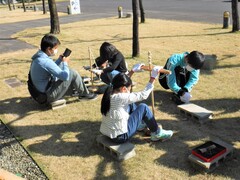 火おこし