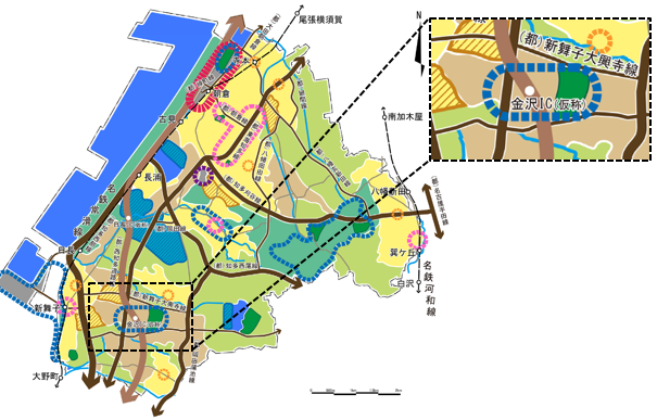 対象区域のわかる図