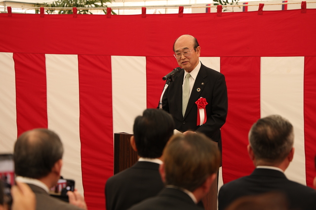 起工式市長挨拶