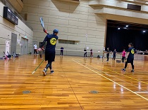 ミニテニス大会の様子