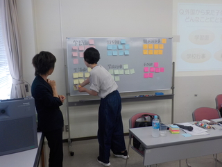 日本語ボランティア養成講座ワークショップの様子