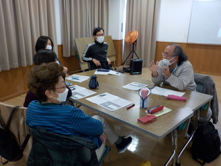 日本語ボランティア養成講座グループワークの様子