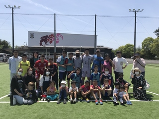 日本赤十字社連携事業での集合写真