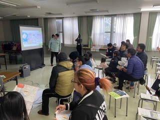 多言語生活オリエンテーションの講座の様子
